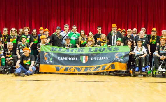 Black Lions Venezia Campioni d'Italia 2016/2017
